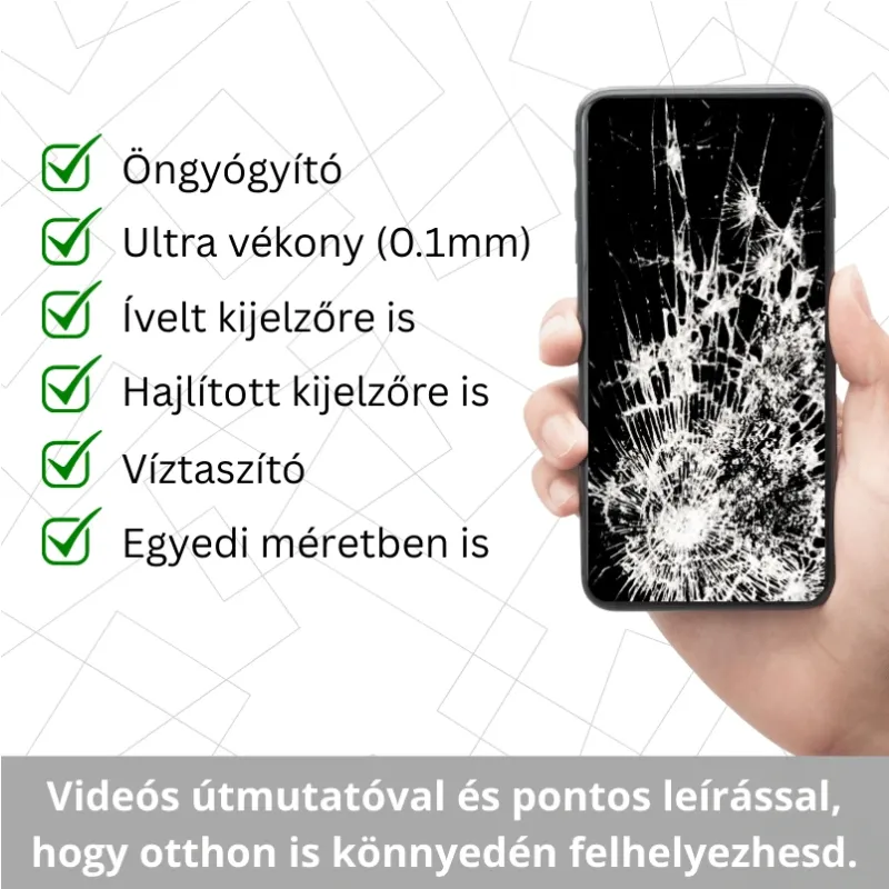 Itel S23+ - Hydrogél kijelzővédő fólia