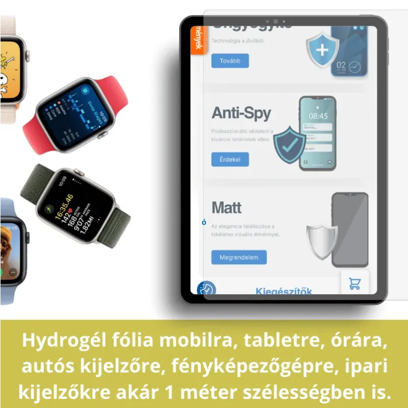 Samsung Galaxy S23 Ultra - Hydrogél kijelzővédő fólia
